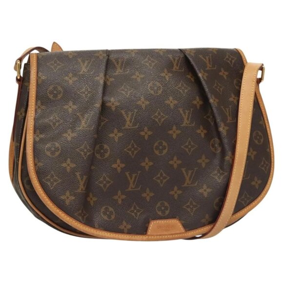 LOUIS VUITTON Monogram Menilmontan MM Shoulder Bag - Picture 1 of 16